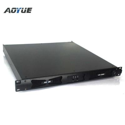 China Aoyue D2-3000 2 Channel 1U 3000w Class D Power Amplifier Stable Professional Karaoke Panel Audio Power Amplifier 2CH/1U/2 Ohms for sale