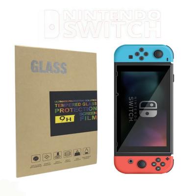 China Anti-scratch Anti-fingerprint Transparent Tempered Glass 2.5d Screen Protector For Switch for sale