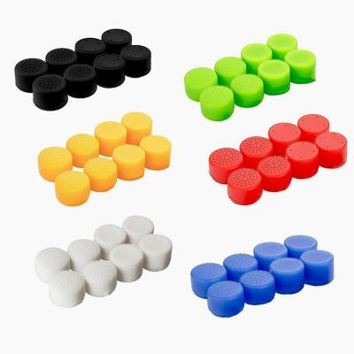 China 8PCS Gaming Games Sets High Ca PS Silicone Thumb Grips Case Joystick Cover For PS4 Gamepad Analog Controller for sale