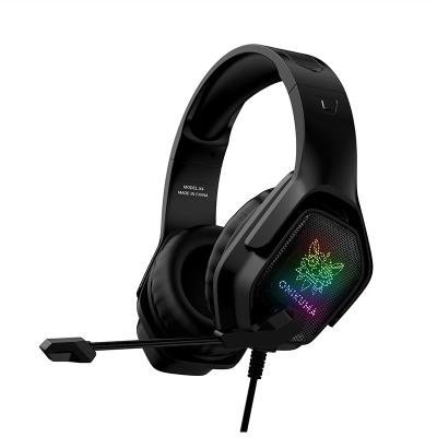 China X4 Earphone Gaming Headset Gamer Earbuds PC Earphone Computer with MIC RGB LED Light for Laptop Xbox One Gamepad Headsets for sale