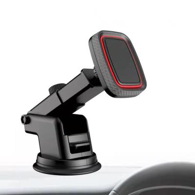 China Universal Adjustable Car Magnetic Mount Phone Dashboard Windshield Suction Cup Car Phone Holder with 6 Strong Magnets for sale