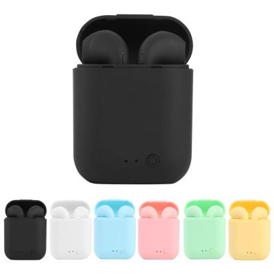 China Matte Wireless Headphones Earphones Super Wireless Bass Sound Earbuds Built-in Mic Headset for Sports for sale