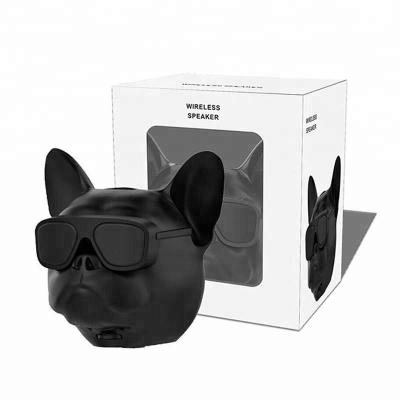 China Mini Professional Mini Speaker Maker Dog Head Wireless Speaker for sale