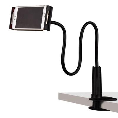 China Long Adjustable Flexible Lazy Arm Phone Stand Bed Gooseneck Mount Mobile Phone Stand Holders For Office for sale