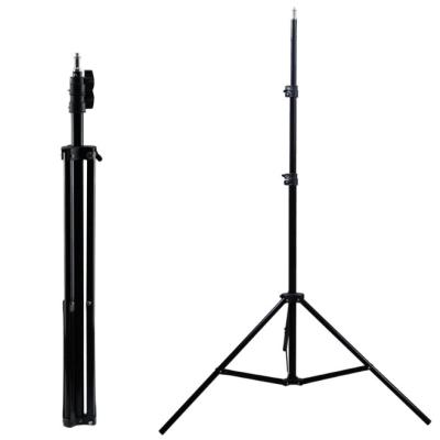 China 2.1m Digital Camera Camera Tripod Aluminum Selfie Stick Tripod with 1/4 Screw Head for Photo Studio LED Ring Light for sale