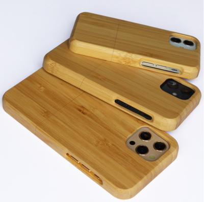 China Personalized gift suitable for a variety of cell phone models bamboo phone case wooden cell phone cases for sale