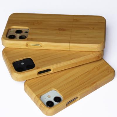 China Personalized Gift Customization Logo Design Waterproof Blank Wooden Accessories Mobile Phone Case for sale