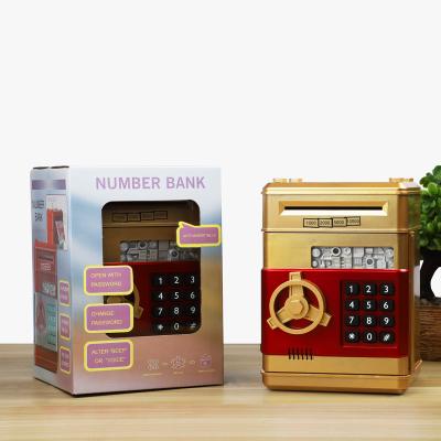 China High quality simple modern and not easy to damage atmosphere music piggy bank money saving box for sale