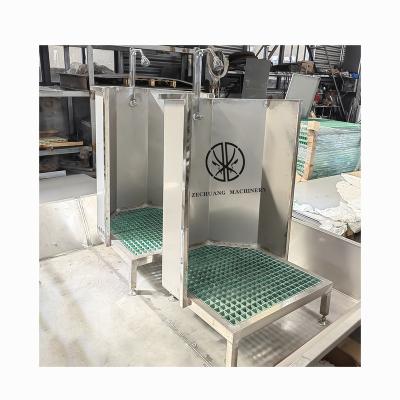 China International Halal Food Processing Apron Food Processing Machine Stainless Steel Halal Livestock Slaughterhouse Equipment for Cow Washing Machine for Slaughtering Slaughterhouse for sale