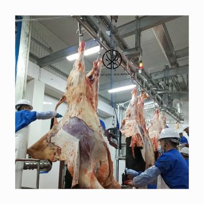 China International Halal Automatic Dissecting Line Food Processing Livestock Slaughtering Equipment Meat Conveying Track Slaughterhouse Machine Processing Transport Rail For Cow for sale