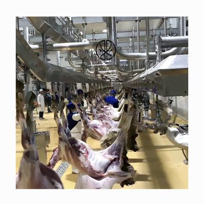 China International Halal Food Processing Balanced Automatic International Goat Conveyor Goat Meat Processing Equipment Pre Skinning Slaughter Sheep Pre Skinning Halal Food Processing for sale