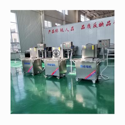 China Food Processing One Stop Service Contraction Machine Meat Slaughtering Line Meat Slaughterhouse Equipment Thermal Beef Pork Processing Machine for sale