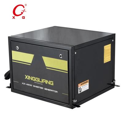 China RV Gasoline Generator 4.0kVA Inverter Generator 3.5kW Silent Portable Electric Generator XZ4200 Start XZ4200 for sale