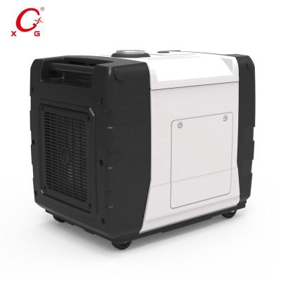 China Home Use 6.3kVA Diesel Generator Power XG5600D Digital Inverter Generator 5000W Start Emergency Portable Electric Generator 5600D for sale