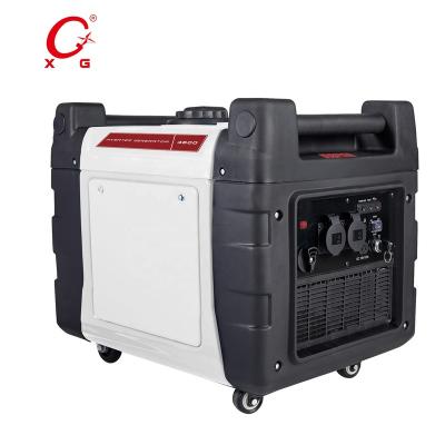 China Silent Gasoline Generator 5.2kVA Inverter Generator 4600W Remote Start Digital Generator 4600 for sale