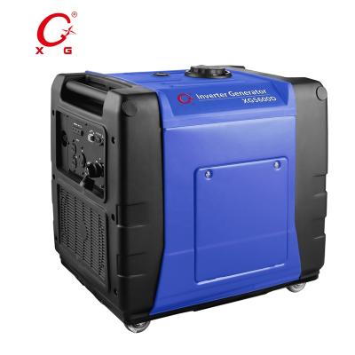 China Start 6.3kVA Inverter Generator 5.0kW Silent Diesel Electric Generator XG5600D Build Portable Generator 5600D for sale