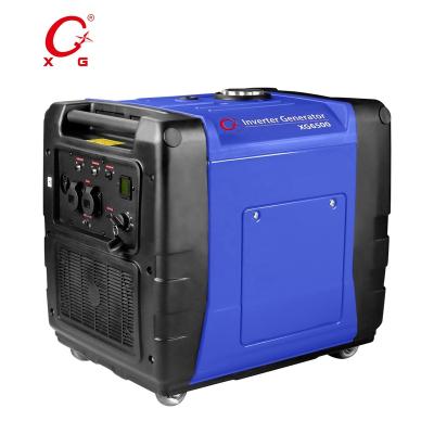 China 7.5kVA Main Start Inverter Generator 6.3kW XG7000 Gasoline Digital Main Electric Silent Generator 7000 for sale