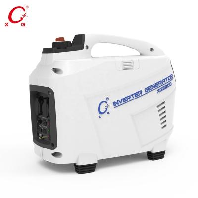 China LPG 2200W Camp Generator Power Portable Small Silent Recoil Start Generator Gasoline Dual Inverter 2.75kVA Digital 2200 Generator for sale