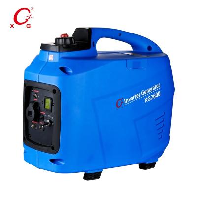 China App 3.0kVA Gasoline Generator Backup LPG Digital Inverter Generator 2.6kW Silent Portable Home Use Recoil Start Generator 2600 for sale