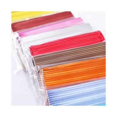 China Food Custom Colored Corrugated Aluminum Foil Chocolate Wrapping Sheets for sale