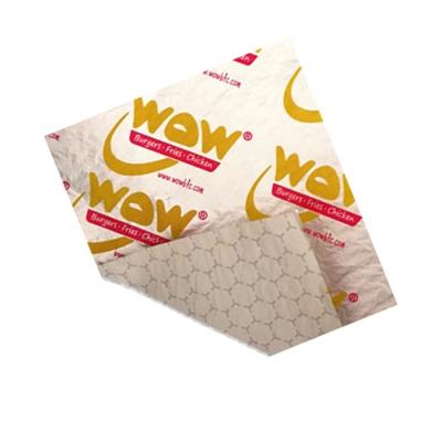 China Food Paper Sheets With Honeycomb Food Grade Burger Aluminum Foil Printed 0.050mm NC 202257; ZHE 8011 gently for sale