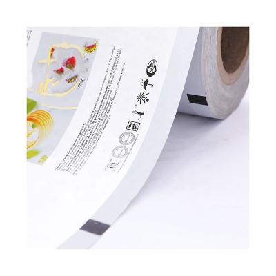 China Food With Logo Printing Butter Cheese Wrapper Foil Backed With Paper for sale