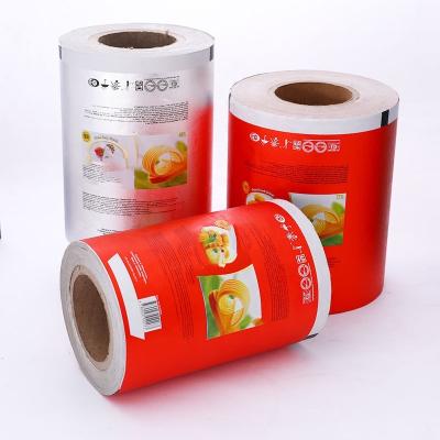 China Food With Logo Printing Butter Cheese Aluminum Butter Foil for sale