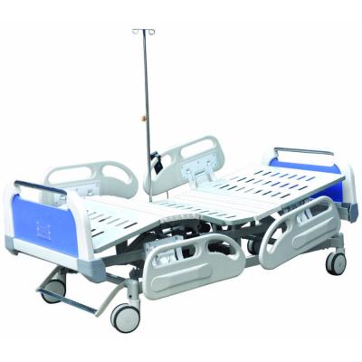 China Metal Certification Comfortable 5 Function Electric Medical Hospital Bed for sale