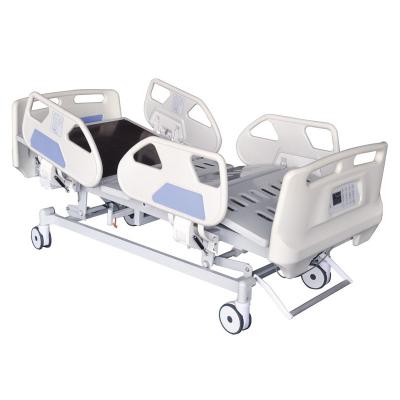 China Adjustable Hospital Bed Hospital Electric Medical ICU Bed Price for sale