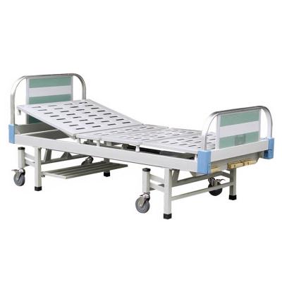 China Triple Bunk Medical Hospital Bed Metal Manual Hospital Bed for sale