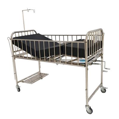 China Pediatric Hospital Bed Sing Single Crank Child Hospital Bed for sale