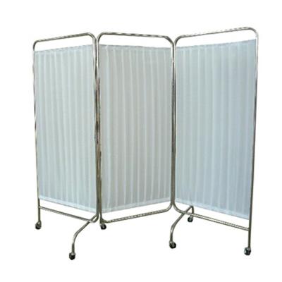 China Traditional Chinese Hospital Stainless Steel Folding Screen for sale