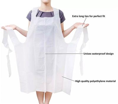 China Rizhao HUAHANG Convenient Factory TNT Disposable Apron for sale