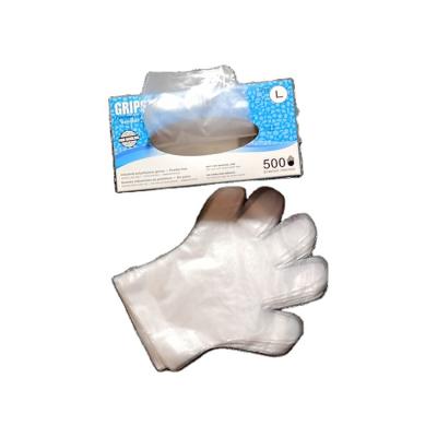 China Multifunctional cheap wholesale disposable HDPE price Rizhao HUAHANG transparent plastic gloves for sale