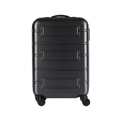 China Newest 4 Wheeled ABS Hard Luggage Bag Custom Famous Brand Suitcase for sale