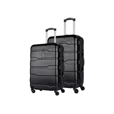 China ABS 20/24 Inch Universal Wheel Designer Trolley Bag Luxury Luggage Set for sale