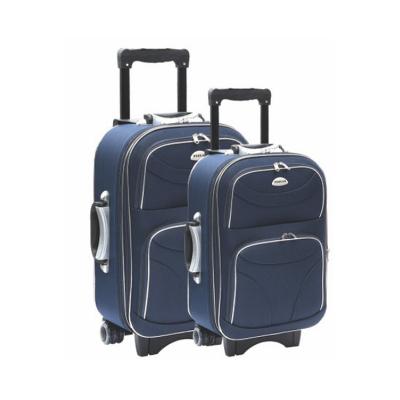 China Oxford Trolleg 2 Pcs Case Luggage Travel Bags Luggage Set Suitcases for sale