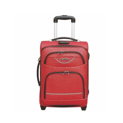 China Custom Printing Oxford Retro Luggage Standard Size Luggage Suitcase for sale