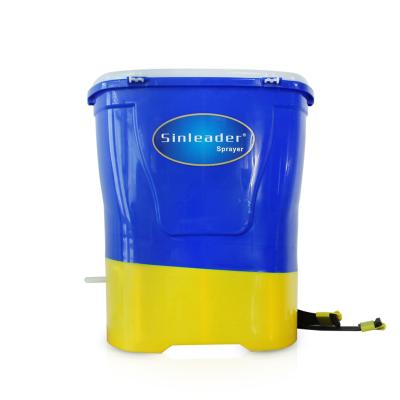 China High Efficiency China Manufacturer 12V Electric Adjustable Knapsack Fertilizer Granular Applicator for sale