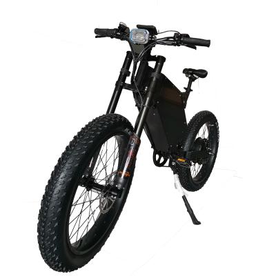 China Wild Frame Hidden Battery 8000w Common Type Fat Hub Motor Tire Dirt Mountain Riding E Bike Racing Electric Bicycles for sale