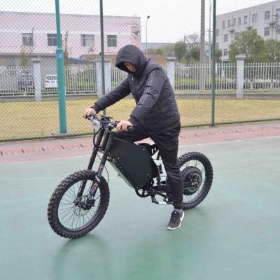 China High power 12000w steel hub motor electric bike conversion, down hill 21 full suspension mountian ebike with 72v48ah battery for sale