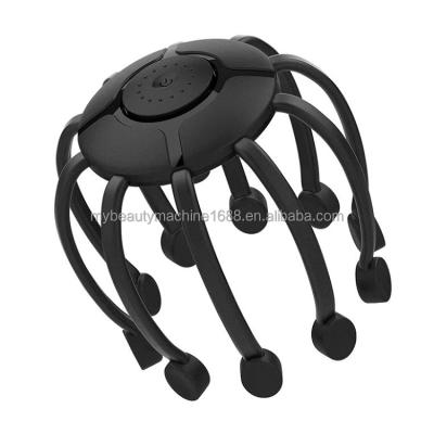 China Portable Scalp Massager Octopus Shape Head Massager Cordless Vibration Scalp Hair Care Electric Head Massager for sale