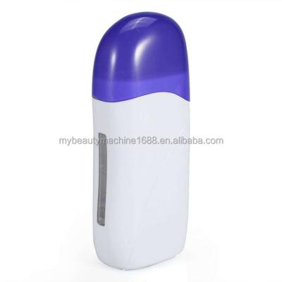 China Used For Hair Removal Caring Roller Depilatory Heater Depilatory Roll On Wax Warmer Handheld Single Roller Wax Machine for sale