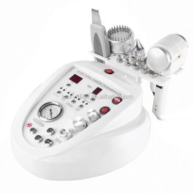 China Exfoliators 5 in 1 Ultrasonic Skin Scrubber Beauty Machine Diamond Microdermabrasion Machine Peeling Equipment for sale