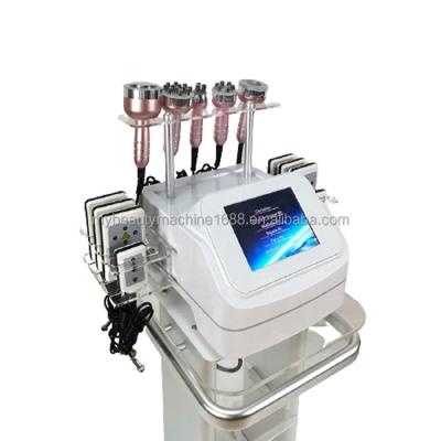 China Professional Weight Loss Lipo Laser Slimming Ultrasonic Cavitation RF Device Cavitation Vacuum Beauty Machine For Weight Loss for sale