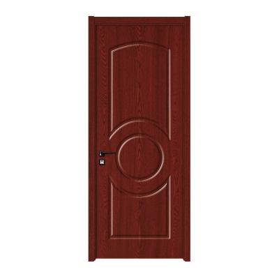 China Retro Factory Modern Customization Italy MDF Board Carving PVC Wood Flush Door For Home for sale