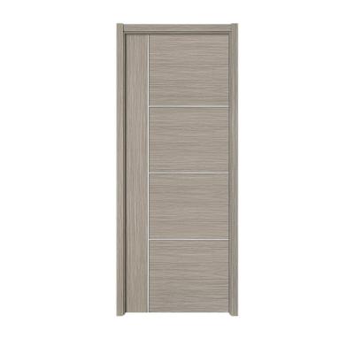 China Modern Quality Europe Sleek Lines Design Scratch Proof Laminate Interior Door for sale