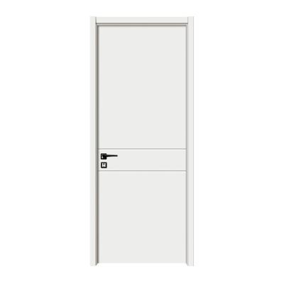 China Wholesale Modern The Best Bedroom Room WPC Bedroom Door Internal Flush Wardrobe Cheap WPC Door for sale