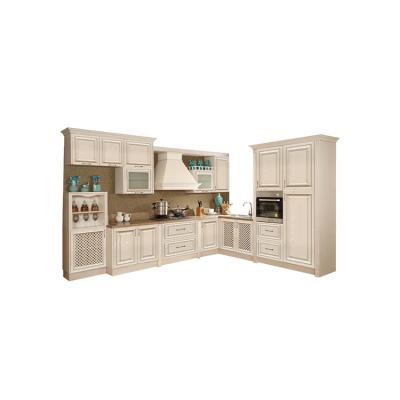 China Customized Modern High Quality Luxury Arc Shaped Kitchen Freestanding Cabinets for sale