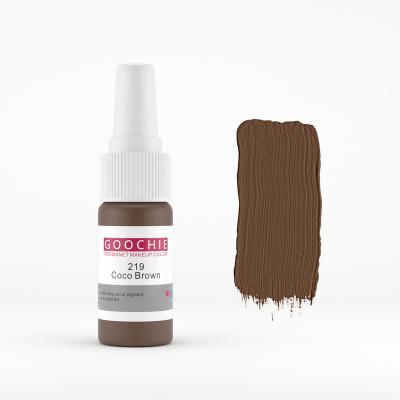 Κίνα Goochie 15ml organic pure plant liquid pmu pigment semi permanent makeup tattoo ink color προς πώληση